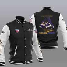 Load image into Gallery viewer, Baltimore Ravens Casual 3D Letterman Jacket