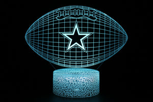 Dallas Cowboys 3D Illusion LED Lamp 1