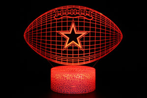 Dallas Cowboys 3D Illusion LED Lamp 1