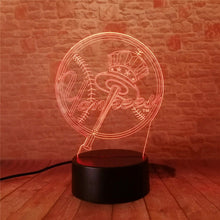 Load image into Gallery viewer, New York Yankees 3D LED Lamp