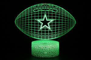 Dallas Cowboys 3D Illusion LED Lamp 1