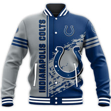 Load image into Gallery viewer, Indianapolis Colts Ultra Cool Letterman Jacket