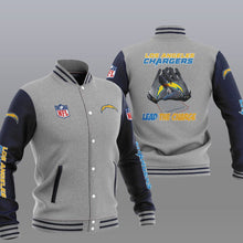 Load image into Gallery viewer, Los Angeles Chargers Casual 3D Letterman Jacket