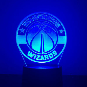 Washington Wizards 3D LED Lamp 1