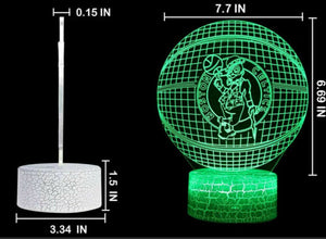 Boston Celtics 3D Illusion LED Lamp 1