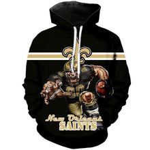 Load image into Gallery viewer, New Orleans Saints 3D Hoodie