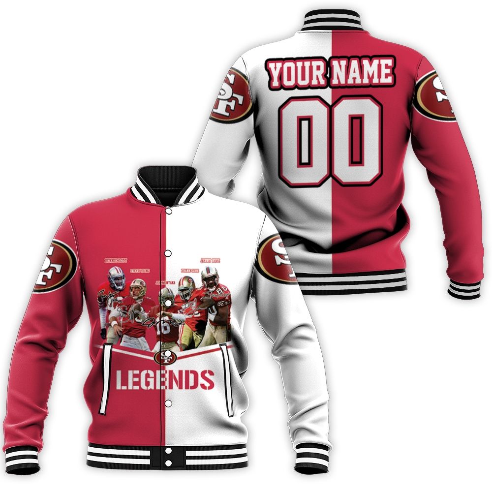 San Francisco 49ers Legends Letterman Jacket