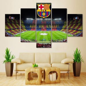 FC Barcelona Stadium Wall Art Canvas