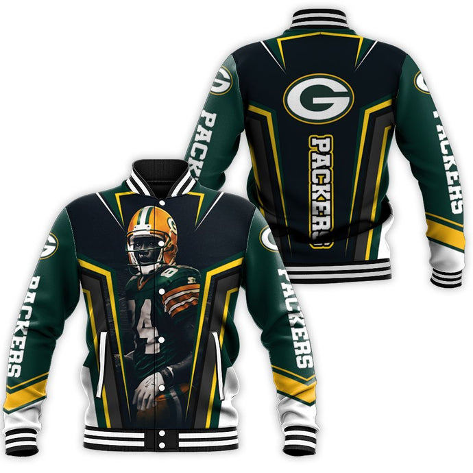 Green Bay Packers Sterling Sharpe Letterman Jacket