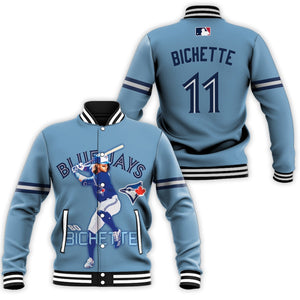 Toronto Blue Jays Bo Bichette Letterman Jacket – SportsDexter