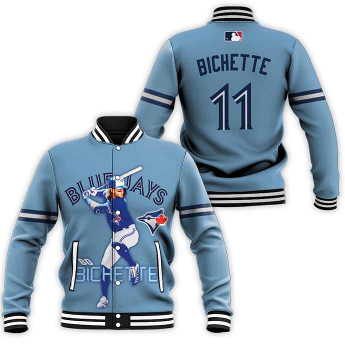 Toronto Blue Jays Bo Bichette Letterman Jacket